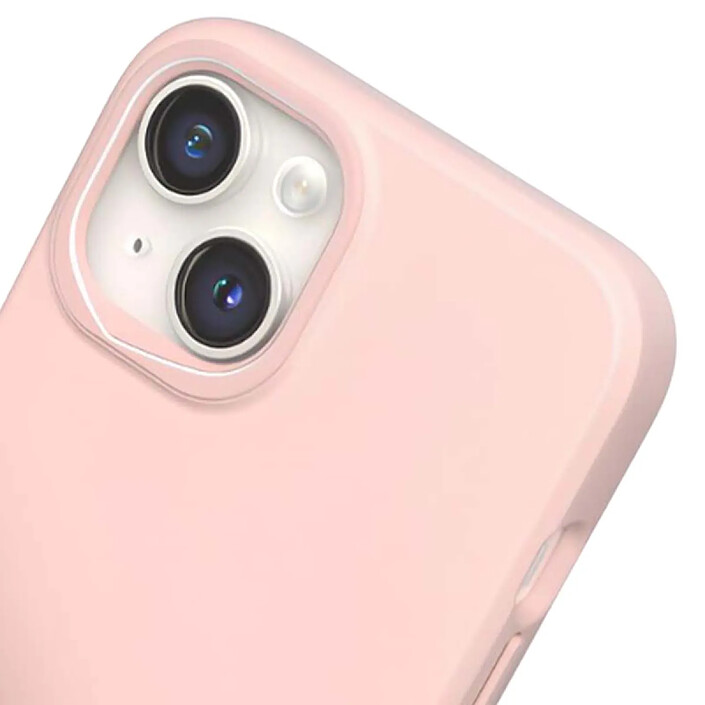 Avis Rhinoshield Coque pour iPhone 14 Plus Compatible MagSafe SolidSuit ShockSpread Rose