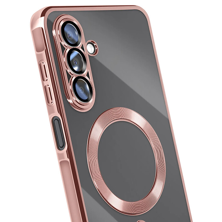 Avis Avizar Coque pour Galaxy A17 Compatible MagSafe avec Contour Chromé