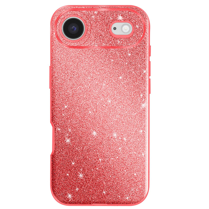 Avizar Coque pour iPhone Air Conception Bi-Matière et Finition Pailletée