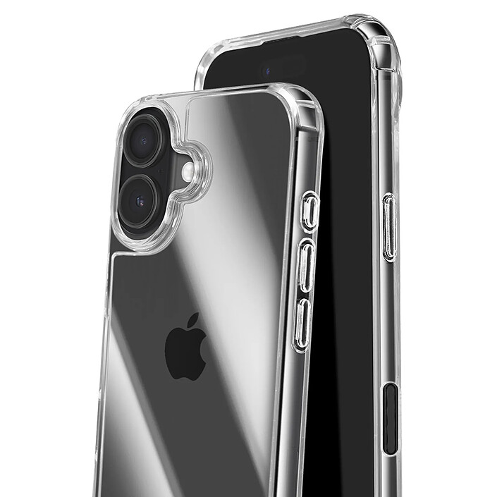 Acheter Avizar Coque pour iPhone 17 en Silicone Soft Touch avec Cordon Tour de Cou Ajustable