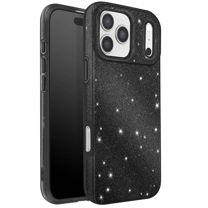 Avis Avizar Coque pour iPhone 17 Pro Conception Bi-Matière et Finition Pailletée