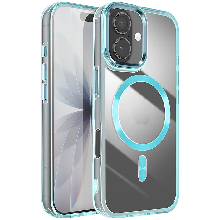 Avizar Coque pour iPhone 17 Collection Cristal Color Compatible MagSafe