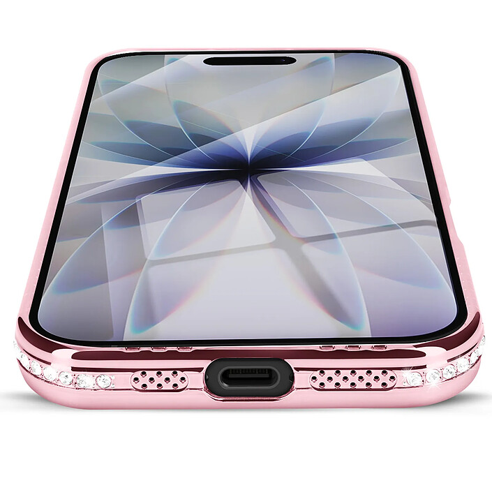 Acheter Avizar Coque pour iPhone 17 Compatible MagSafe avec Contour Strassé