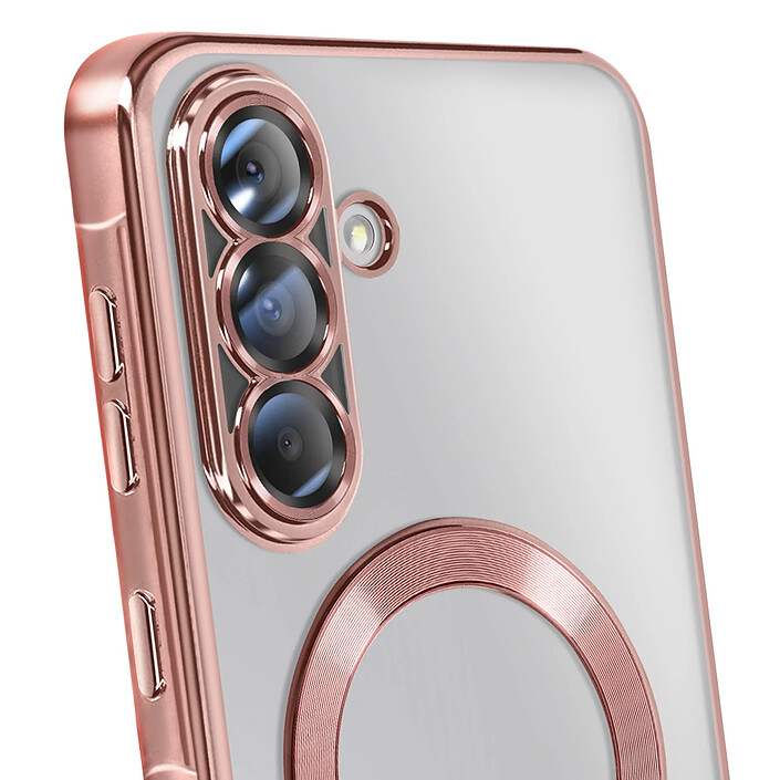 Avis Avizar Coque pour Galaxy A36 Compatible MagSafe avec Contour Chromé