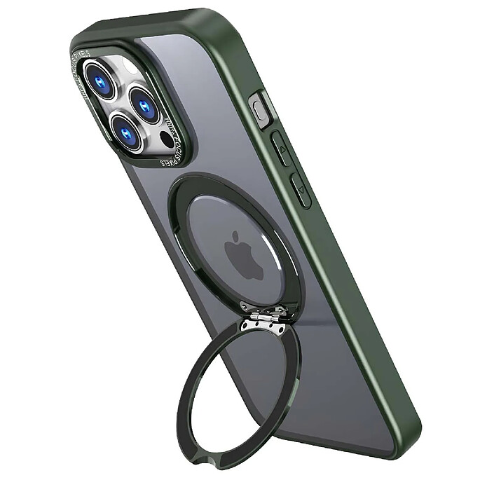 Acheter Jaym Coque MagSafe pour iPhone 16 Pro Max avec Anneau Rotatif Support Vert