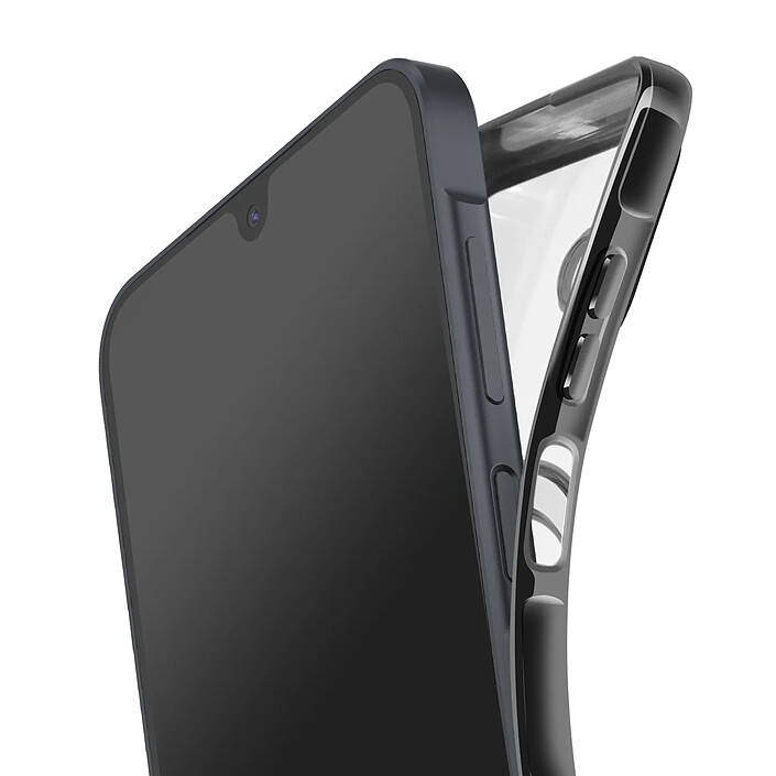 Avizar Coque pour Galaxy A17 Compatible MagSafe avec Contour Chromé pas cher
