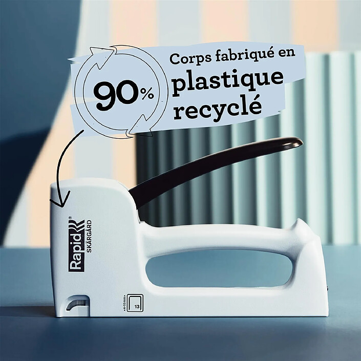 Avis RAPID Agrafeuse manuelle R13 Skargard, bleu