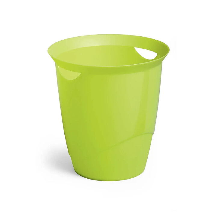 DURABLE Corbeille à papier TREND 16 litres ronde 315 mm H 330 mm Vert
