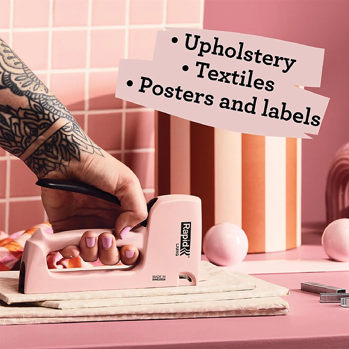 Acheter RAPID Agrafeuse manuelle R13 Ljung, rose