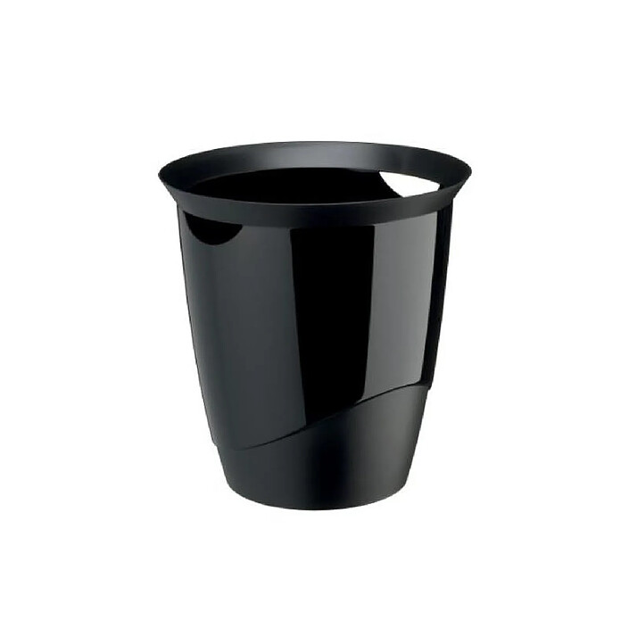 DURABLE Corbeille à papier TREND 16 litres ronde 315 mm H 330 mm Noir