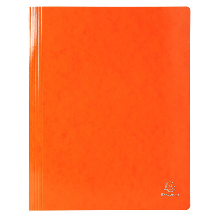 EXACOMPTA Chemise à lamelles A4 Iderama orange x 25