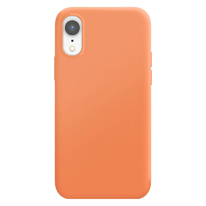 Moxie Coque Antichoc Premium pour iPhone XR Collection ColorSkin en TPU Orange