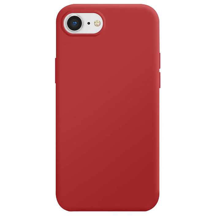 Moxie Coque Antichoc Premium pour iPhone 7 / 8 / SE 2020 Collection Color Skin en TPU Rouge