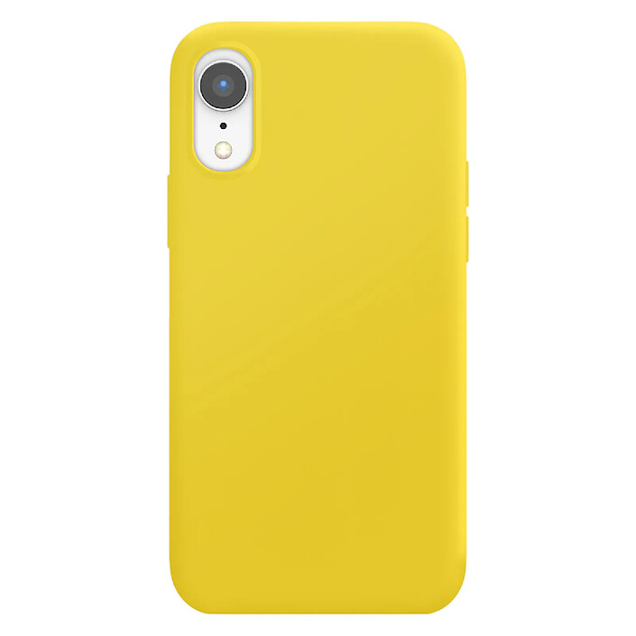 Moxie Coque Antichoc Premium pour iPhone XR Collection ColorSkin en TPU Jaune