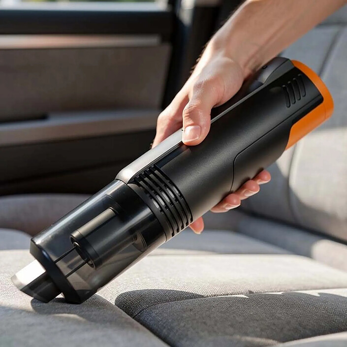 Avis Avizar Aspirateur Cylindrique Rechargeable 120W Compact et Ergonomique Noir