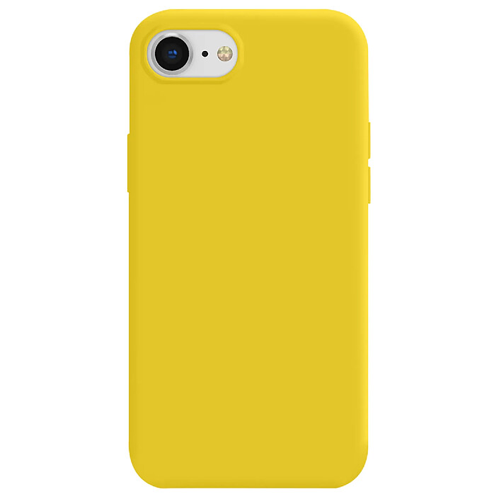 Moxie Coque Antichoc Premium pour iPhone 7 / 8 / SE 2020 Collection Color Skin en TPU Jaune