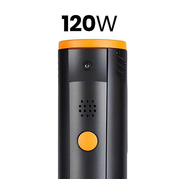 Avizar Aspirateur Cylindrique Rechargeable 120W Compact et Ergonomique Noir pas cher