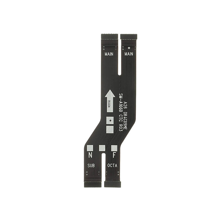 Samsung Nappe Carte mère pour Samsung Galaxy A16 et Galaxy A17 Original Noir