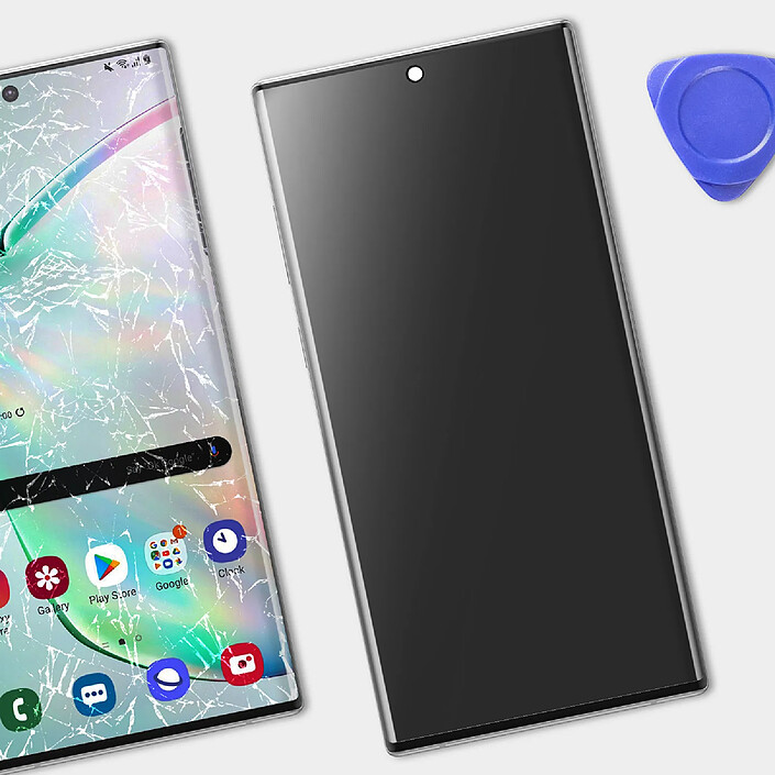 Acheter Samsung Écran Complet Original pour Galaxy Note 10 Plus Dalle AMOLED avec Châssis Blanc