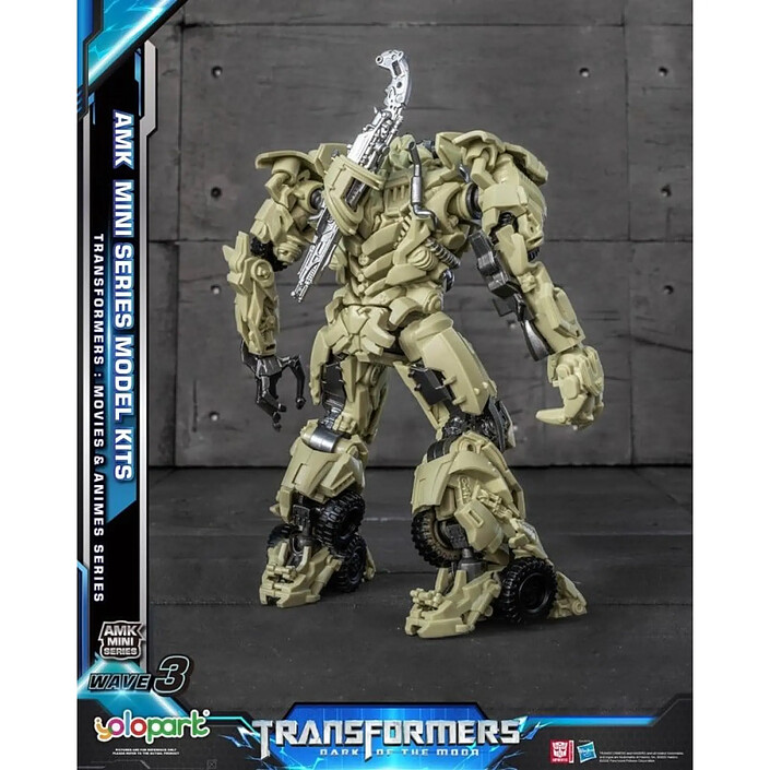 Transformers Generation One - Figurine Plastic Model Kit AMK Mini Series Wave 3 Megatron TF 3 11 cm pas cher