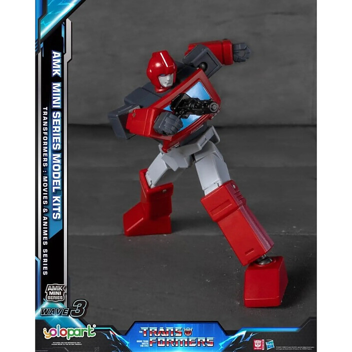Acheter Transformers Generation One - Figurine Plastic Model Kit AMK Mini Series Wave 3 Ironhide G1 11 cm