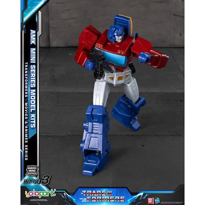 Transformers Generation One - Figurine Plastic Model Kit AMK Mini Series Wave 3 Orion Pax IDW 11 cm pas cher