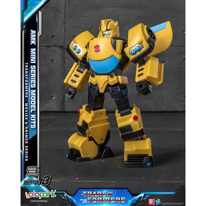 Transformers Generation One - Figurine Plastic Model Kit AMK Mini Series Wave 3 Bumblebee IDW 11 cm