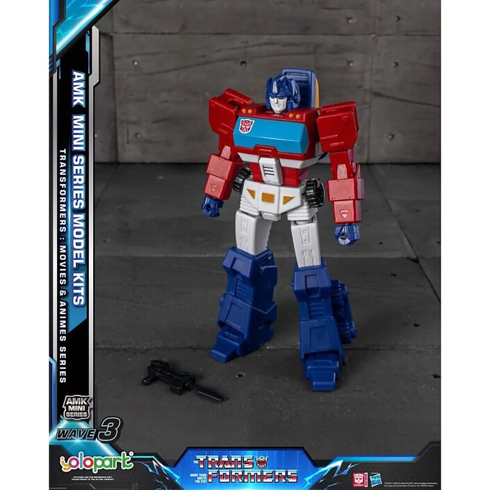 Avis Transformers Generation One - Figurine Plastic Model Kit AMK Mini Series Wave 3 Orion Pax IDW 11 cm