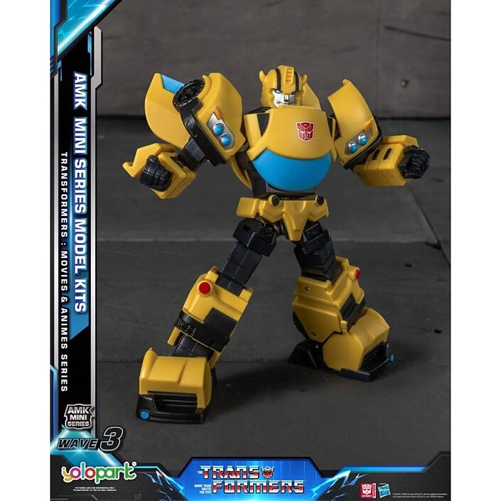 Transformers Generation One - Figurine Plastic Model Kit AMK Mini Series Wave 3 Bumblebee IDW 11 cm pas cher