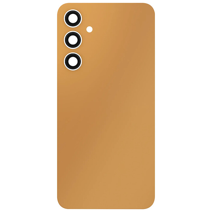 Avizar Cache Batterie de Remplacement pour Galaxy S23 FE avec Adhésif Intégré Orange