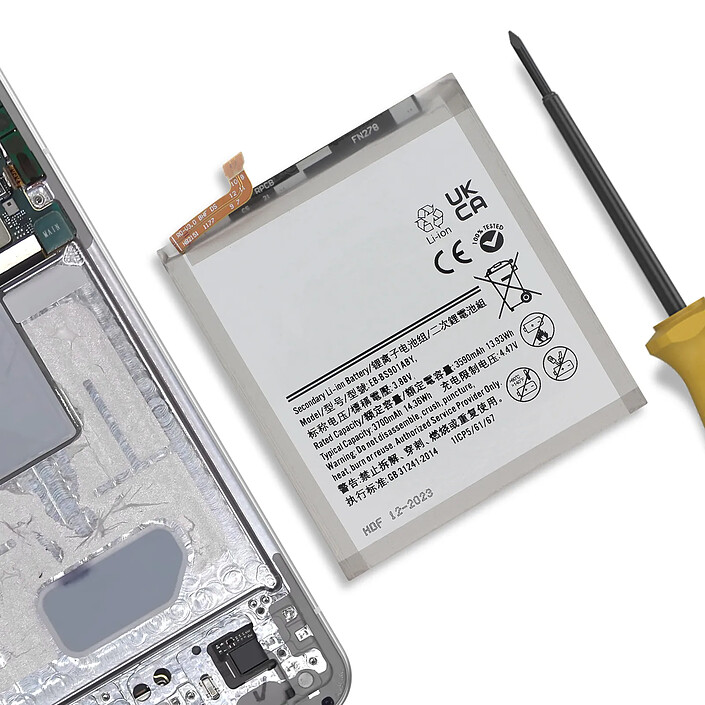 Avis Clappio Batterie de Remplacement pour Galaxy S22 Li-ion 3700mAh 3.88V