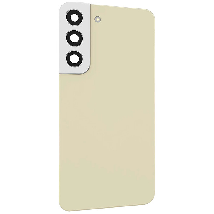 Avis Clappio Cache Batterie de Remplacement pour Galaxy S22 avec Adhésif Intégré Beige