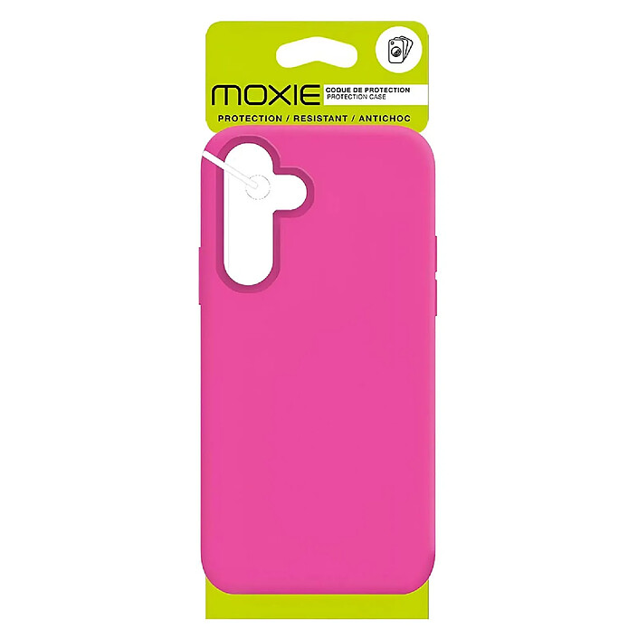 Acheter Moxie Coque pour Galaxy A14 Premium Collection Color Skin en TPU Antichoc Rose