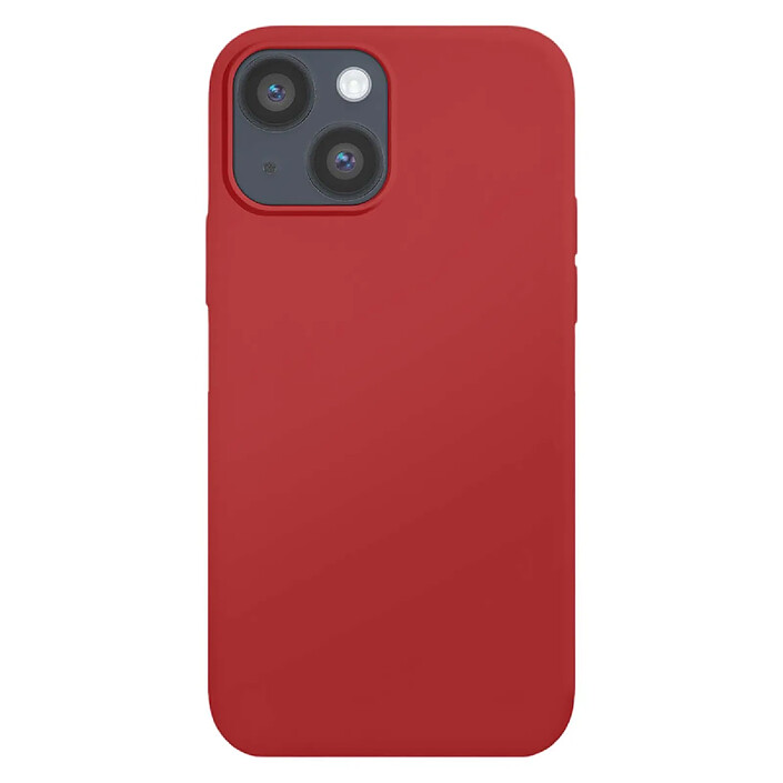Avis Moxie Coque pour iPhone 15 Plus Premium Collection Color Skin en TPU Antichoc Rouge