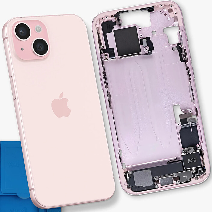 Acheter Clappio Châssis Central pour iPhone 15 Ajustement Précis et Sécurisé