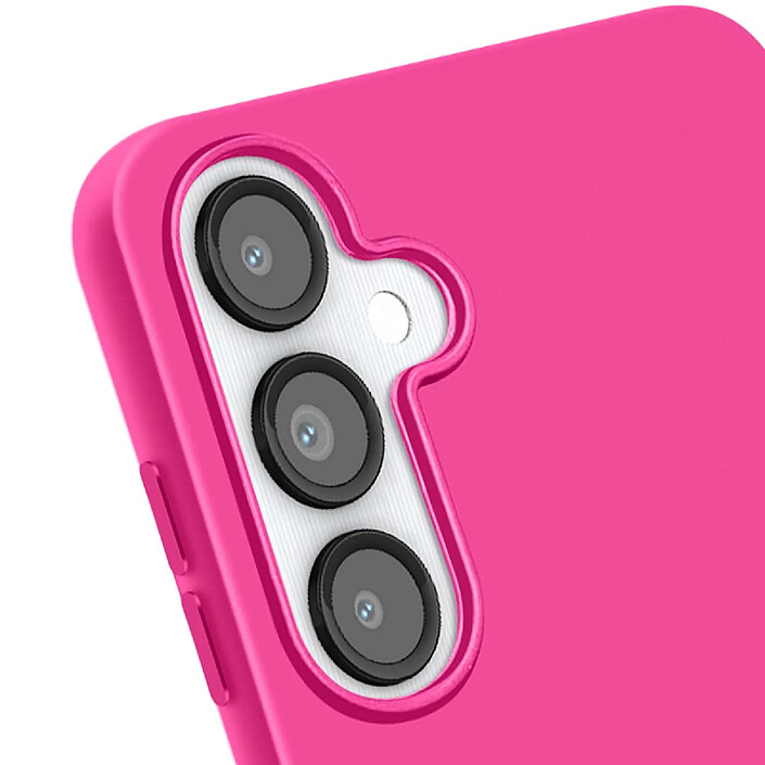 Avis Moxie Coque pour Galaxy A14 Premium Collection Color Skin en TPU Antichoc Rose