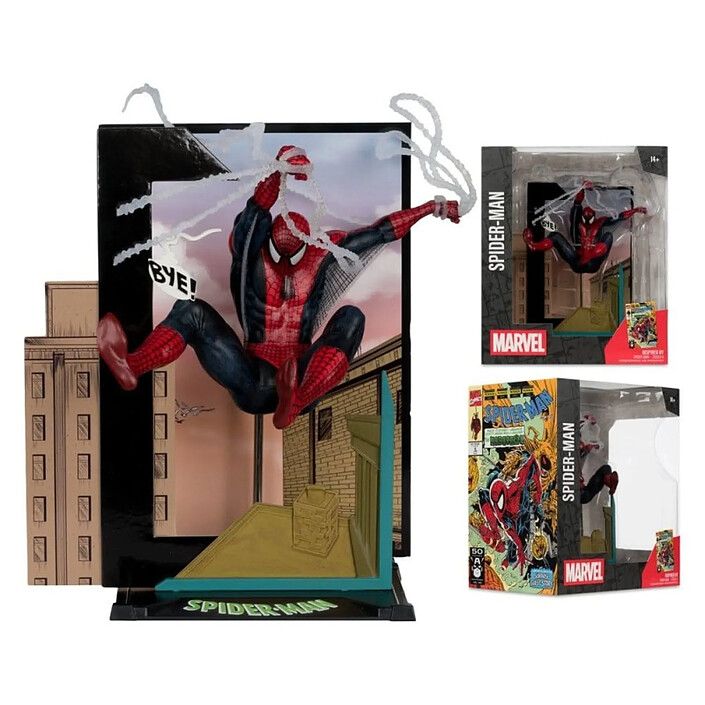 Acheter Marvel Collection - Statuette 1/10 Spider-Man (Spider-Man N°6) 18 cm