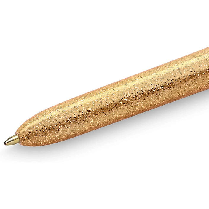 Avis BIC Pack 3 Stylo Bille 4 couleurs (2 Or Givré et 1 Argent Métallisé)