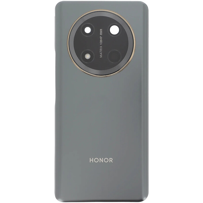 Honor Vitre arrière pour Honor Magic 7 Lite Original Service Pack Noir