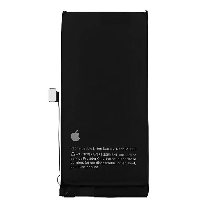 Apple Batterie de Remplacement pour iPhone 13 Li-ion 3240mAh Service Pack Noir