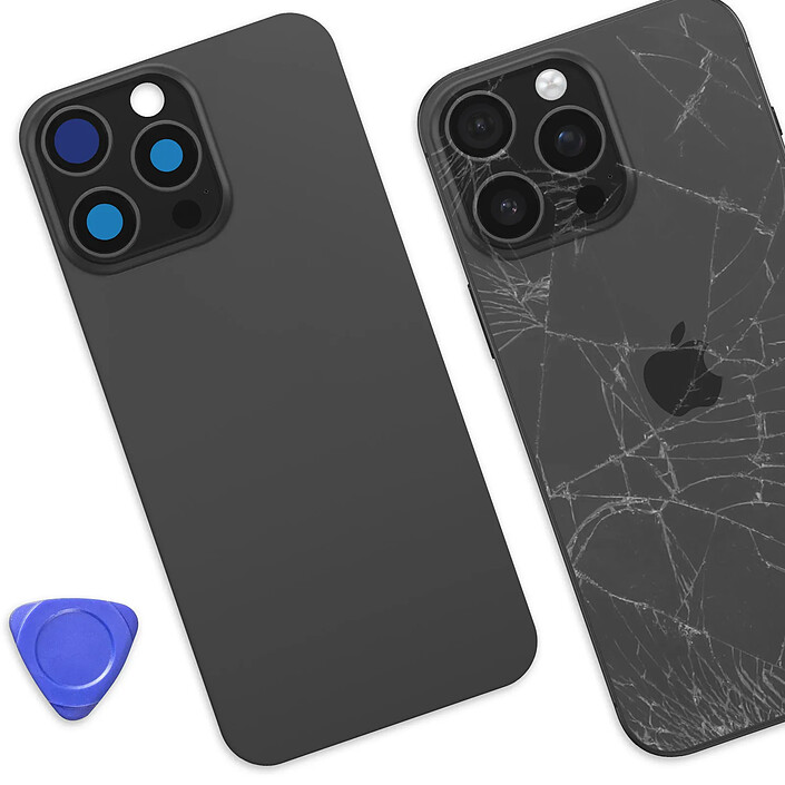 Acheter Avizar Cache Batterie de Remplacement pour iPhone 16 Pro Max avec Adhésif Intégré Noir