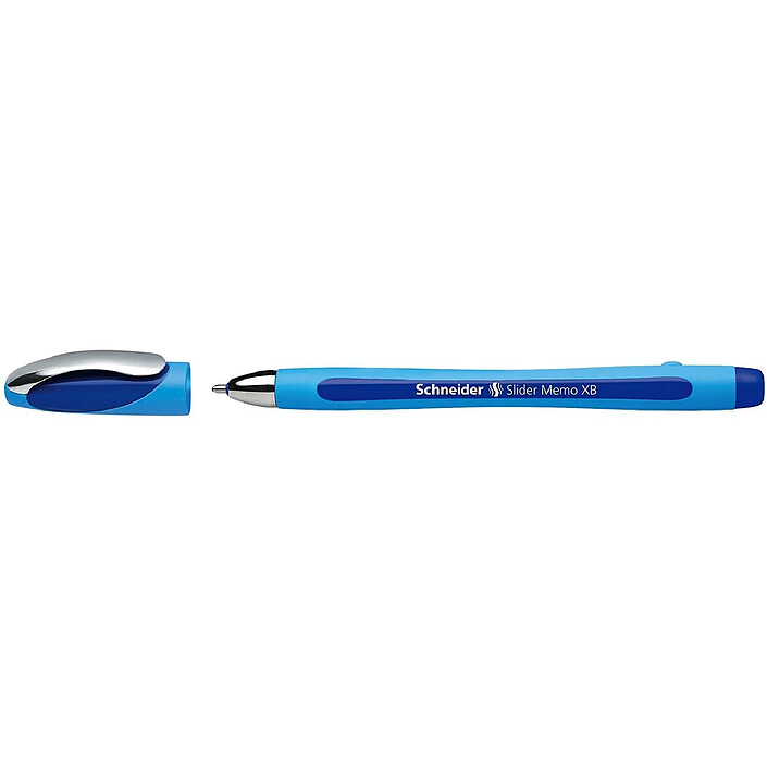 Avis SCHNEIDER Stylo à bille Slider Memo Pointe Extra Large bleu x 5