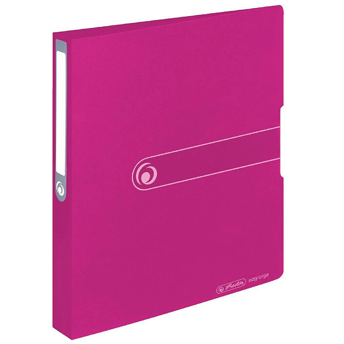 HERLITZ Classeur à anneaux easy orga to go, A4, 2 anneaux,baie opaque
