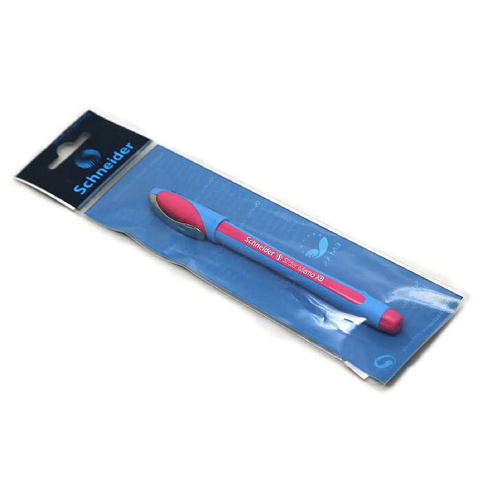 Avis SCHNEIDER Stylo à bille Slider Memo Pointe Extra Large rose x 10