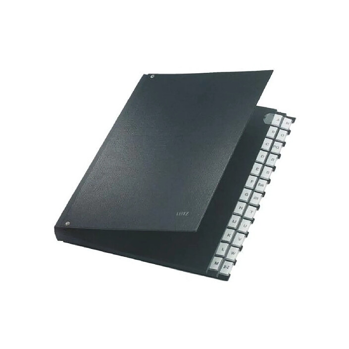 LEITZ Trieur Alphabetique A4 A-Z 24 compartiments Plastique Noir