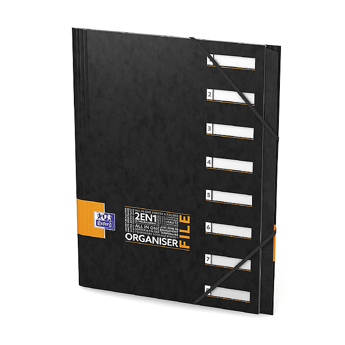 Acheter OXFORD Trieur ORGANISER FILE ETUDIANT 8 Positions + Elastique Coloris Aléatoire