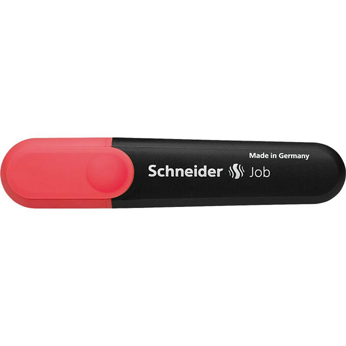 SCHNEIDER Surligneur Job rouge x 10