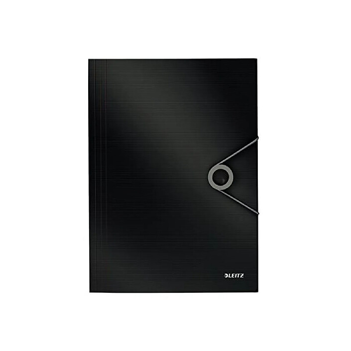 LEITZ Chemise à élastique Solid, A4, pp, noir