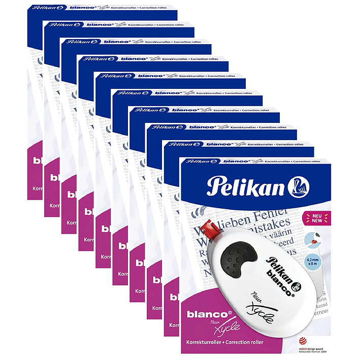 PELIKAN Roller correcteur design Xycle 4,2 mm x 8 m x 10