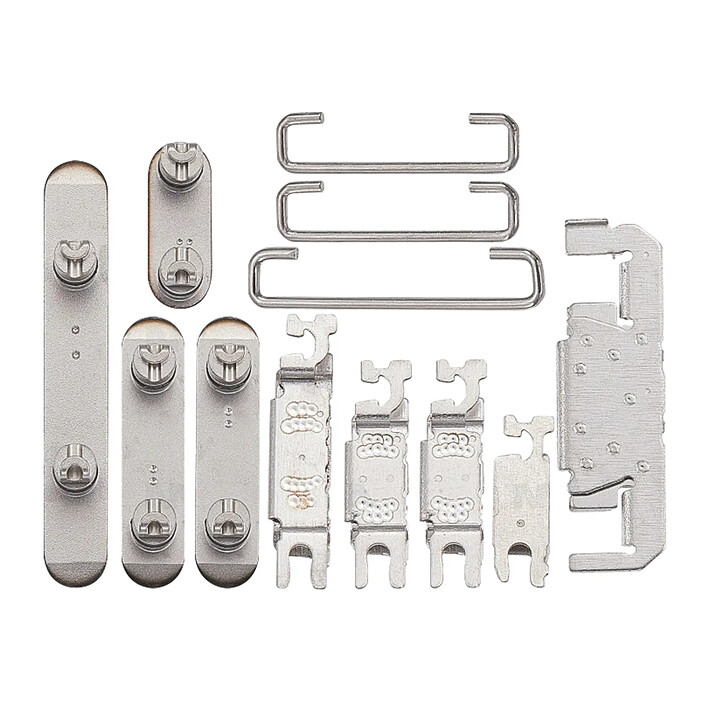 Clappio Boutons Latéraux Complet pour iPhone 16 Pro / 16 Pro Max Set ON / OFF et Volume